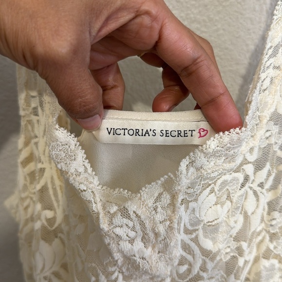 Victoria’s Secret Vintage Nightgown Lace Slip with Bows - Picture 5 of 8